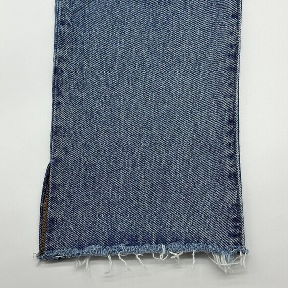 Levi's Premium 501 Original Cropped Women's Sz 30x26 Button Fly Distressed Jeans - Picture 4 of 14